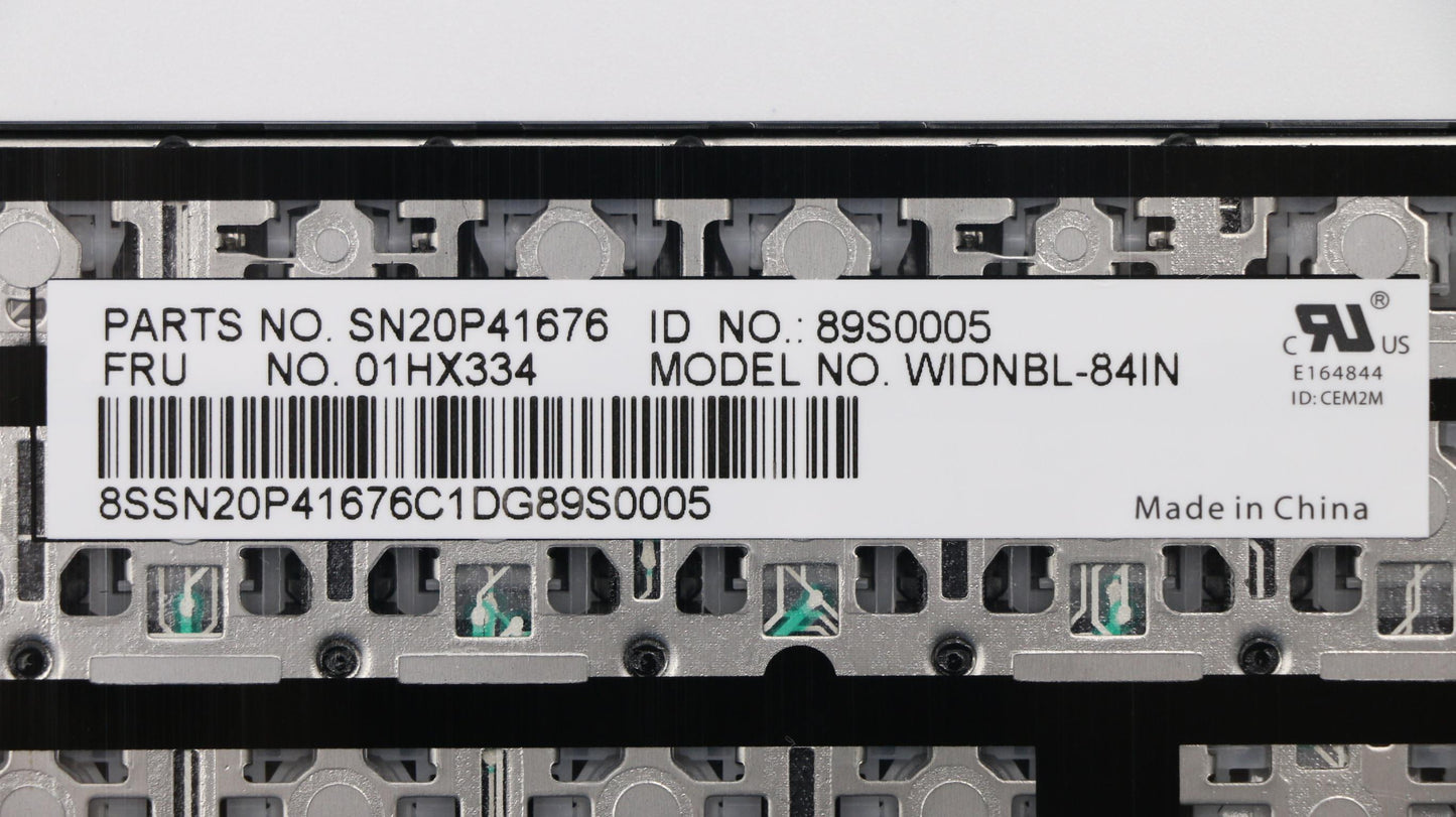 Lenovo Et480 Kb Chy Nbl Kb In - 01HX334