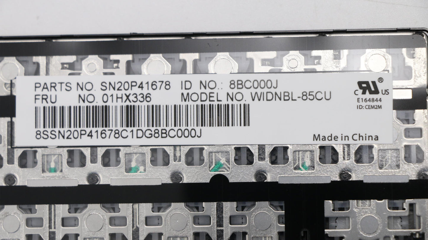 Lenovo Et480 Kb Chy Nbl Kb Cfe - 01HX336