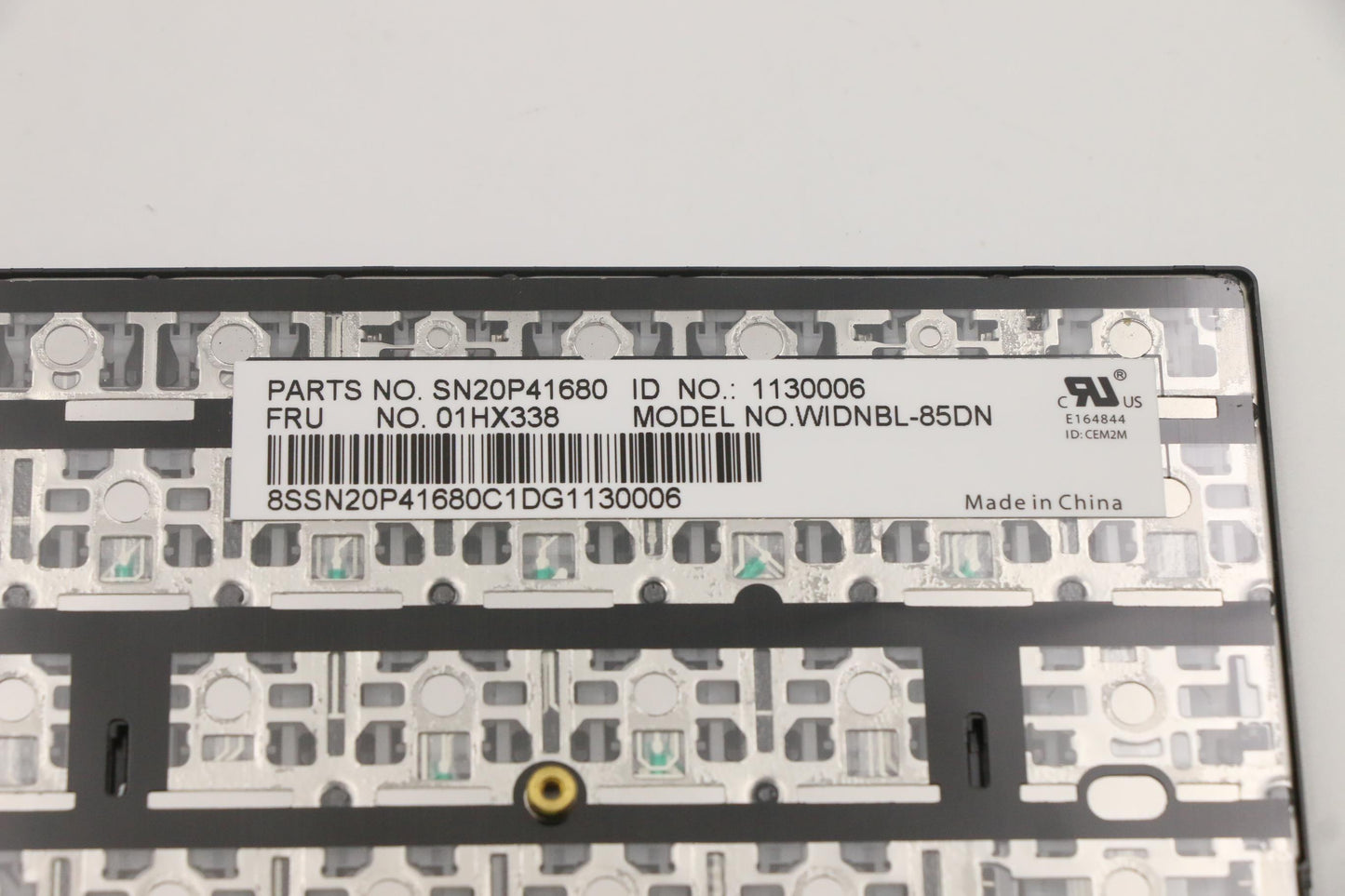 Lenovo Et480 Kb Chy Nbl Kb Nrd - 01HX338