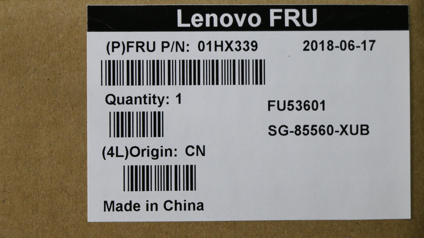 Lenovo 01HX339 Et480 Kb Ltn Nbl Kb Us