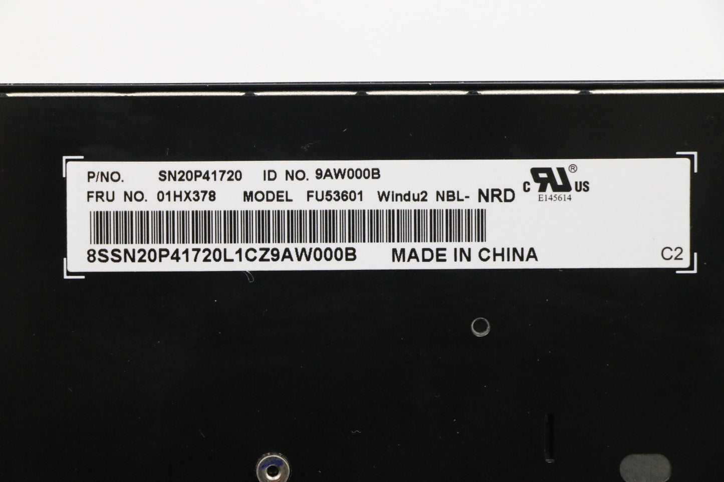 Lenovo 01HX378 Et480 Kb Ltn Nbl Kb Nrd