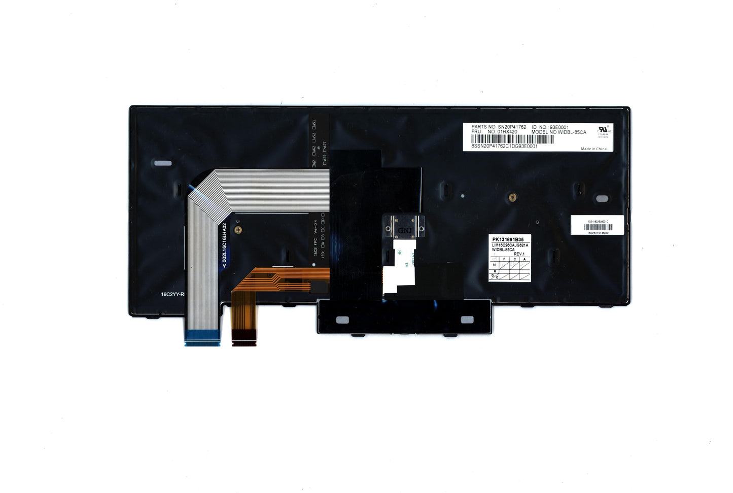 Lenovo Et480 Kb Chy Bl Kb Cfa - 01HX420