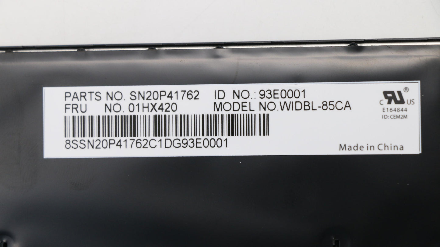 Lenovo Et480 Kb Chy Bl Kb Cfa - 01HX420