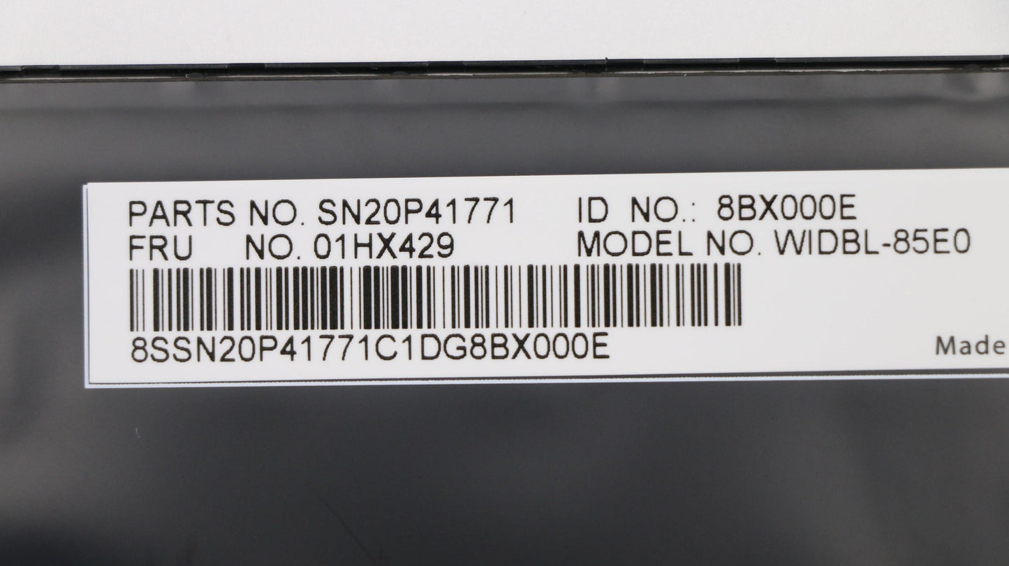 Lenovo Et480 Kb Chy Bl Kb Es - 01HX429