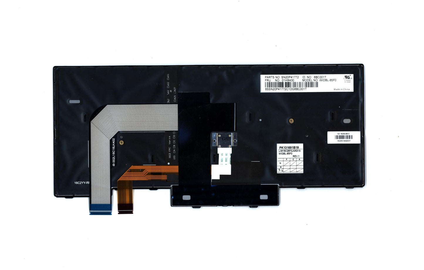 Lenovo Et480 Kb Chy Bl Kb Fr - 01HX430