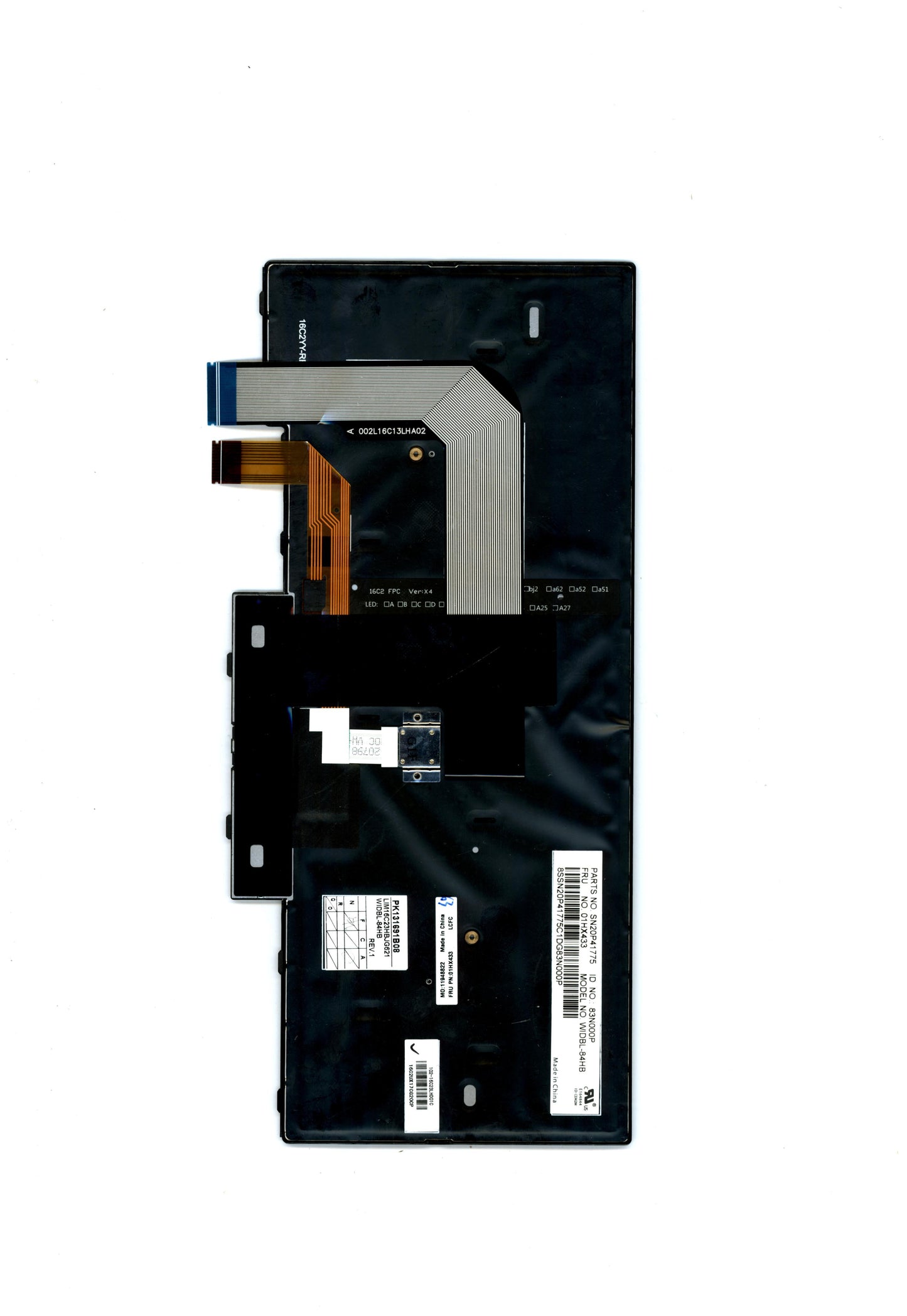 Lenovo Et480 Kb Chy Bl Kb Il - 01HX433