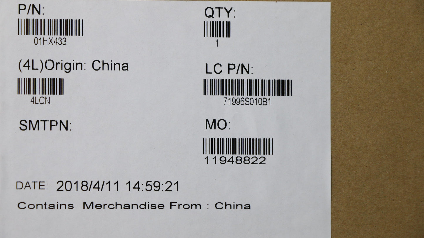Lenovo Et480 Kb Chy Bl Kb Il - 01HX433