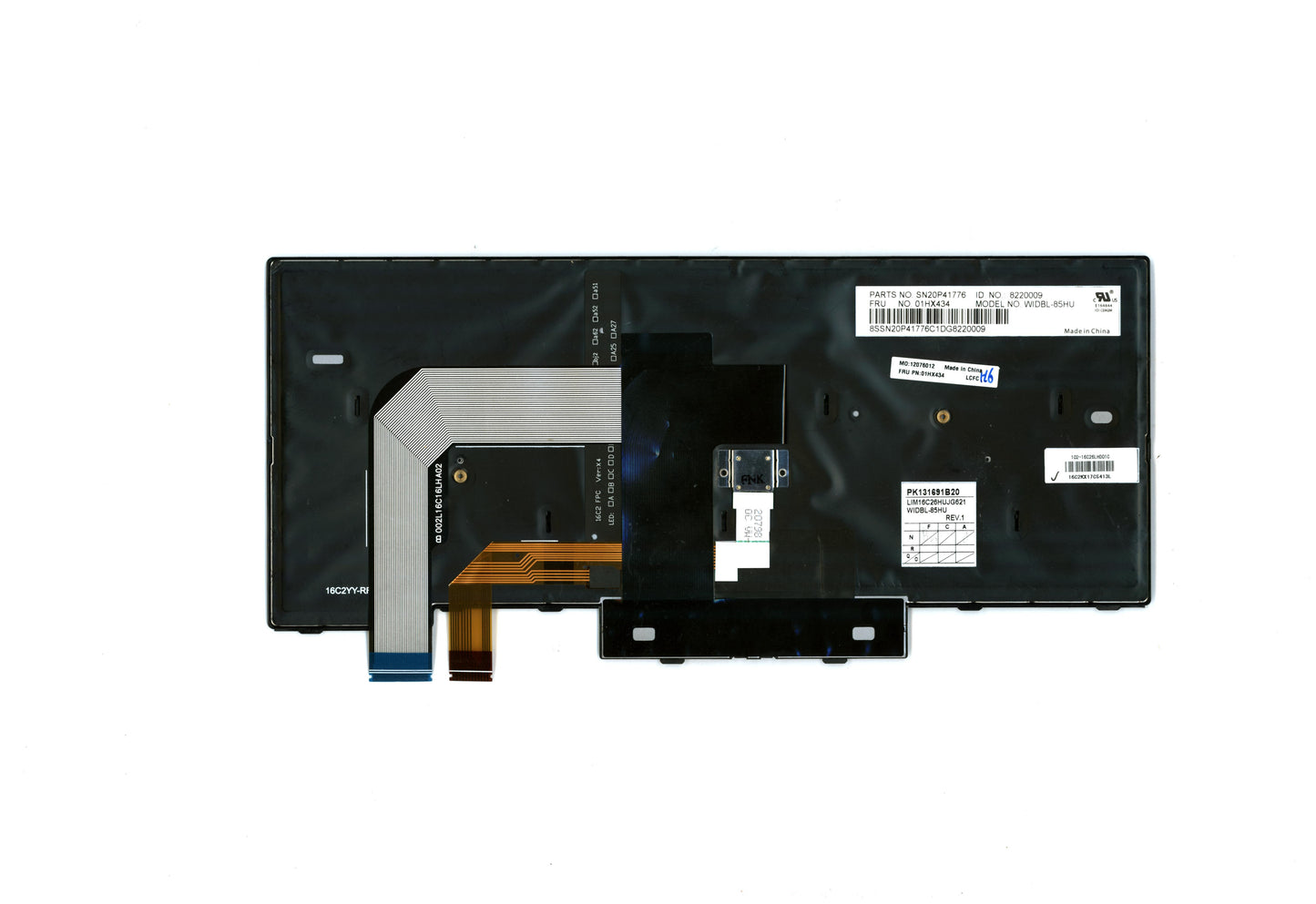 Lenovo Et480 Kb Chy Bl Kb Hu - 01HX434