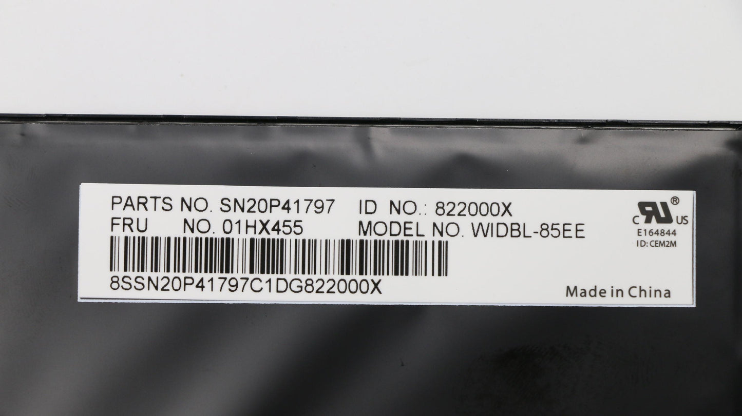 Lenovo Et480 Kb Chy Bl Kb Ee - 01HX455