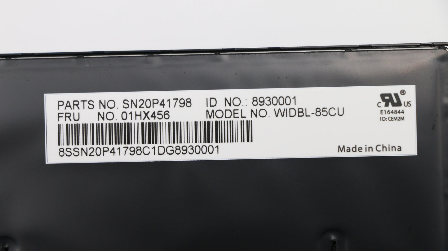 Lenovo Et480 Kb Chy Bl Kb Cfe - 01HX456