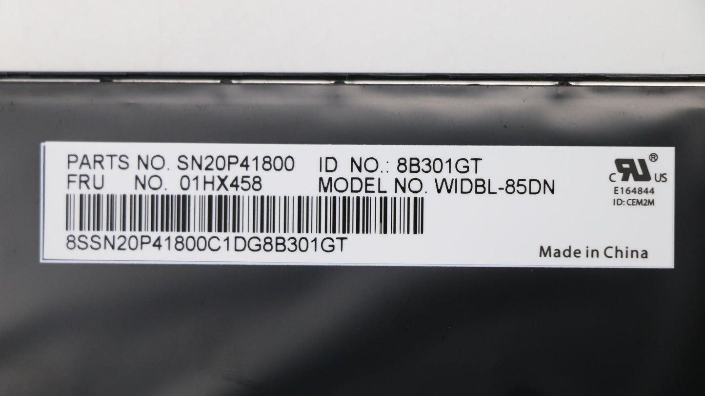 Lenovo Et480 Kb Chy Bl Kb Nrd - 01HX458
