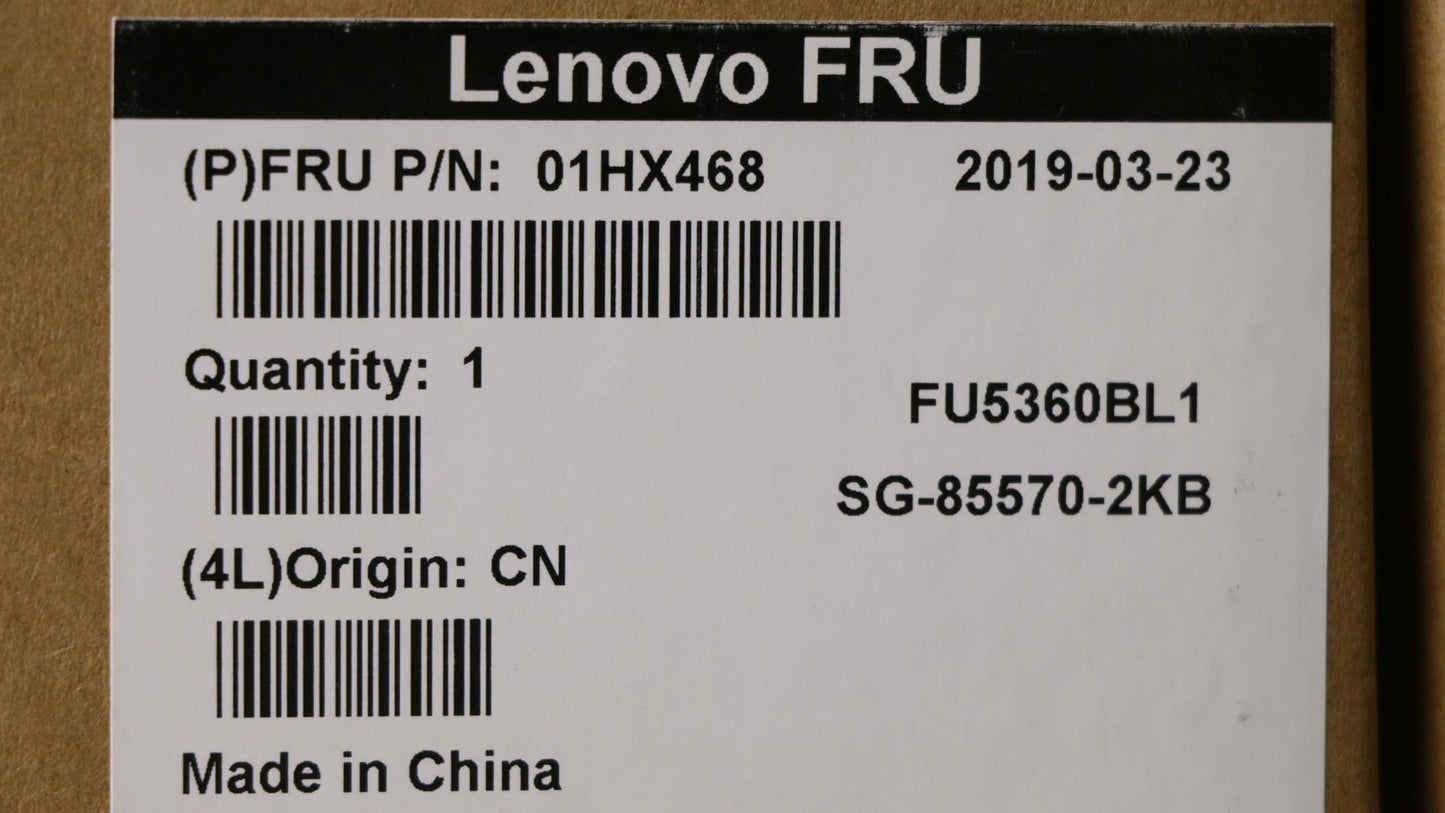 Lenovo 01HX468 Et480 Kb Ltn Bl Kb Dk