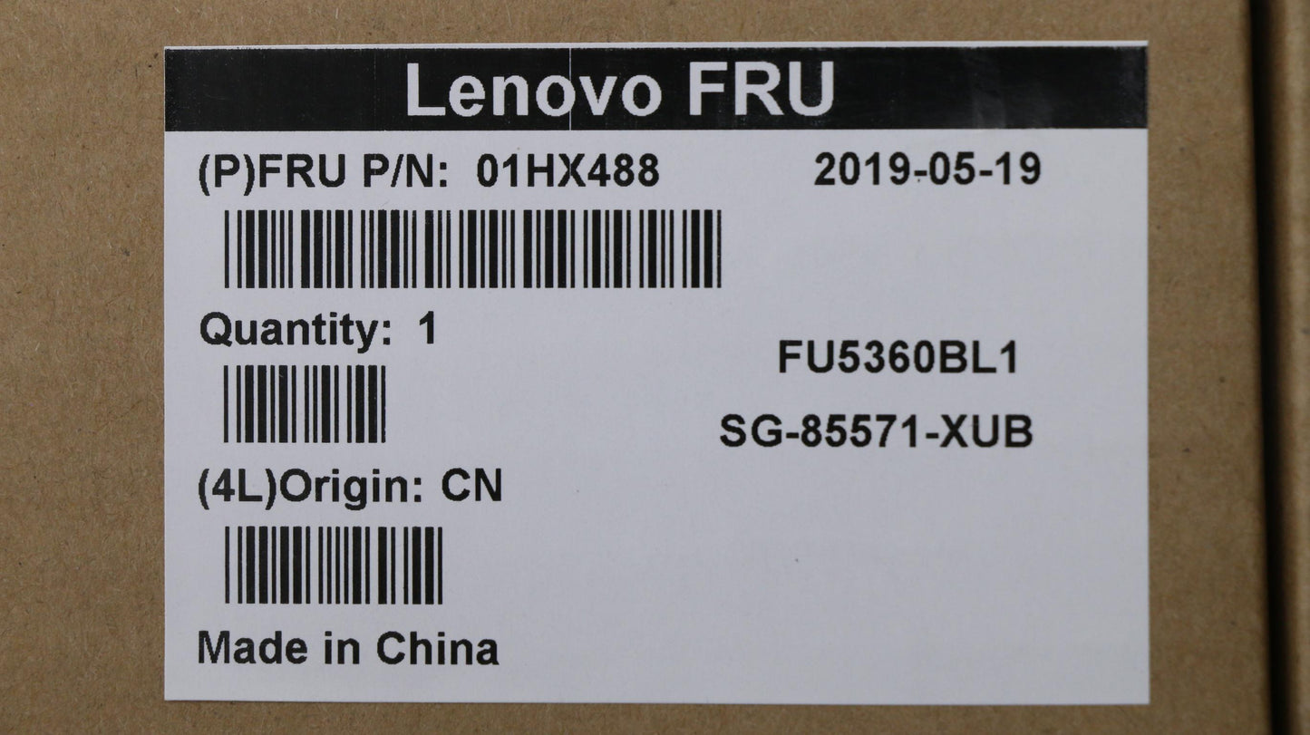 Lenovo 01HX488 Et480 Kb Ltn Bl Kb Use