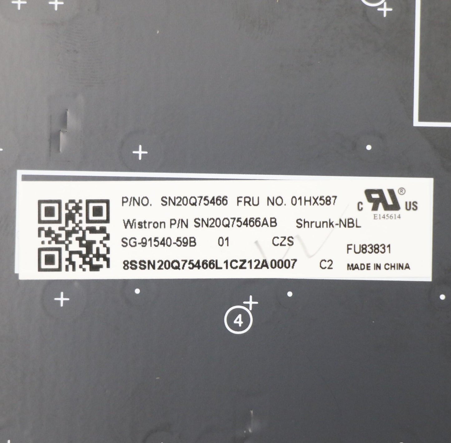 Lenovo Fru Como Sl Asm Ltn Kb Sv Czs - 01HX587