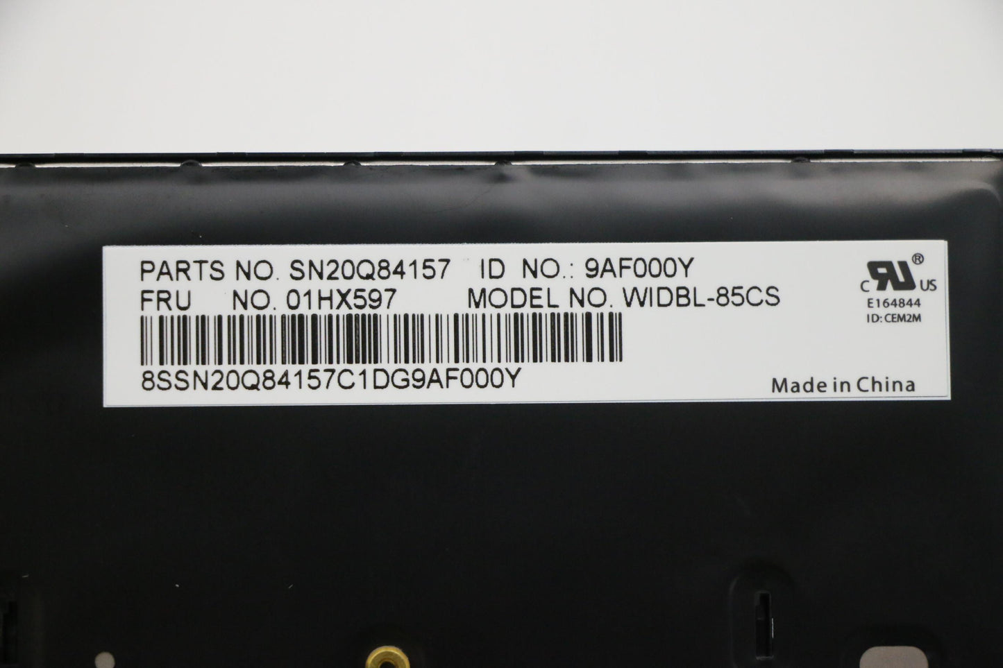 Lenovo Et480 Kb Windu2 Chy Blkb Czs - 01HX597