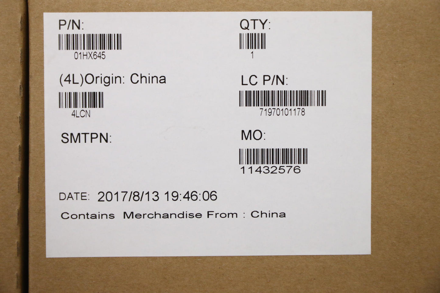 Lenovo Win,I7-7500U,N-Tpm2,Swg - 01HX645