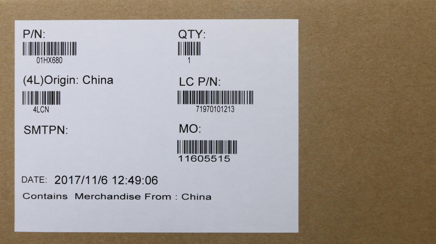 Lenovo Win,I7-7500U,Y-Tpm2,Uma - 01HX680