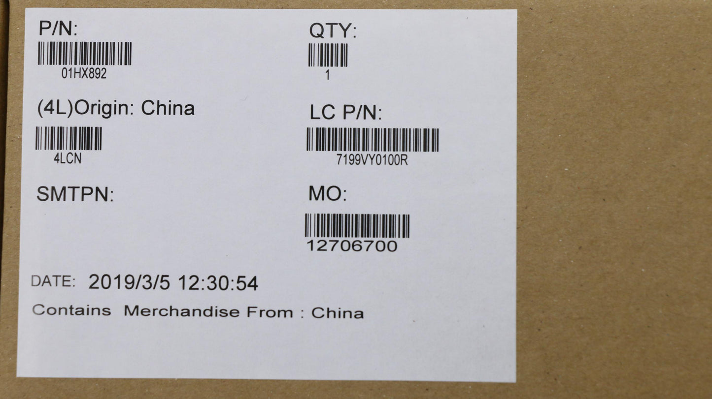 Lenovo Mb Win,I3-8145U,8Gb,Na,Yt,Dtpm - 01HX892