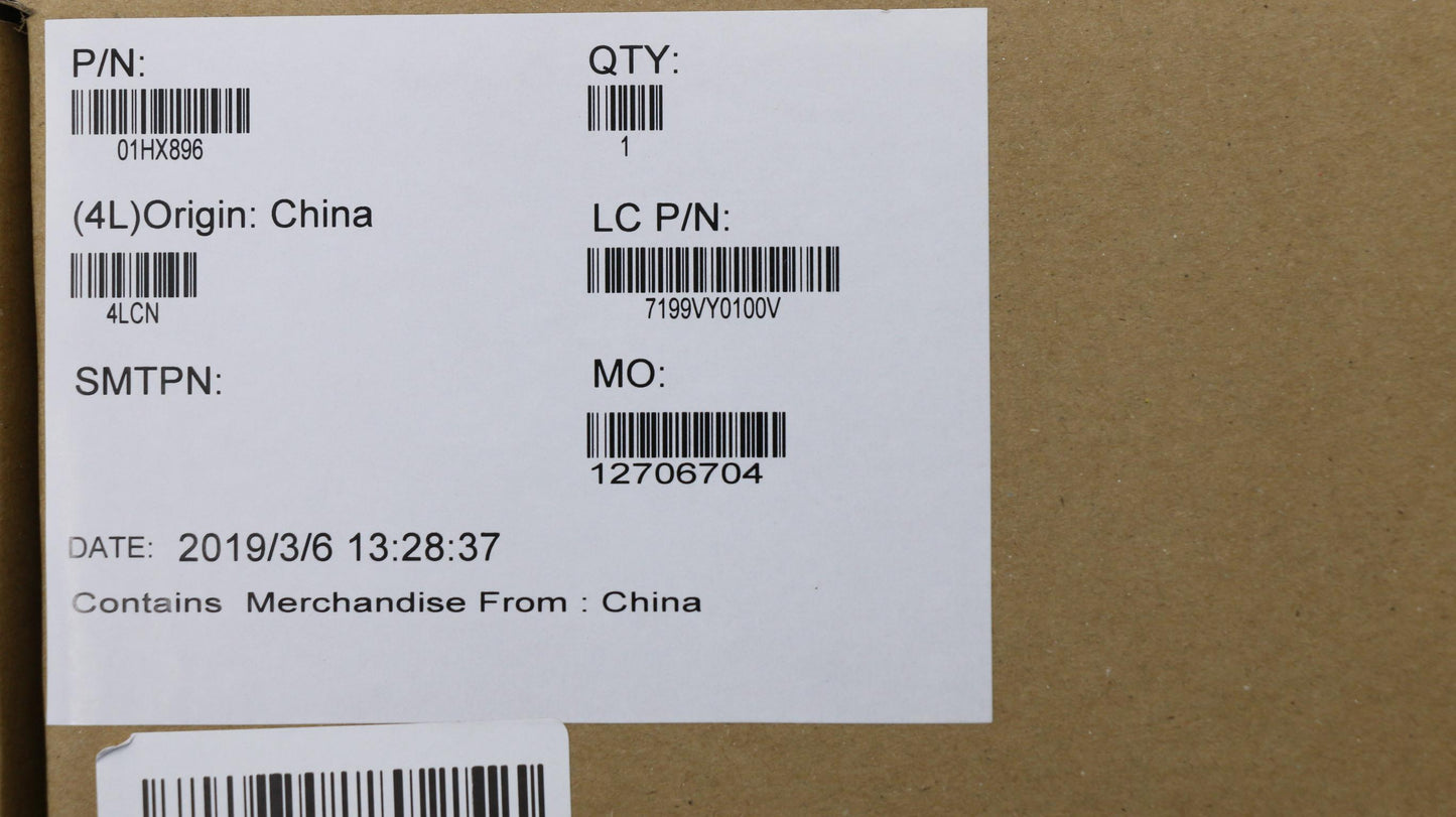 Lenovo Mb Nok,I3-8145U,8Gb,Na,Yt,Ftpm - 01HX896