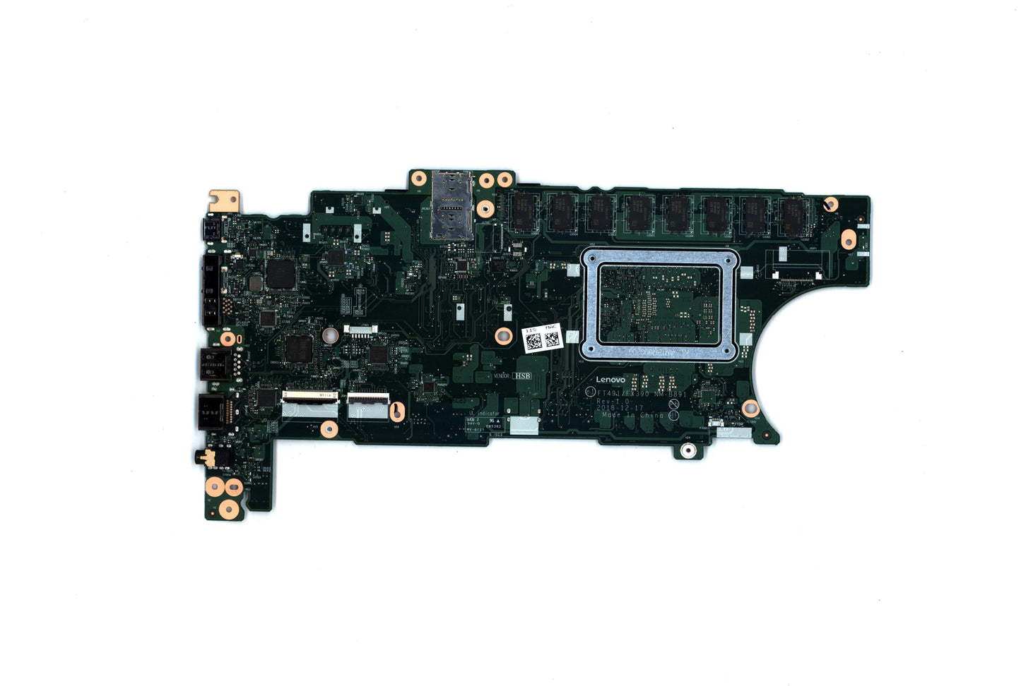 Lenovo (01HX898) System Board, Intel i5-8265U, 8GB RAM, 9560, yTPM2