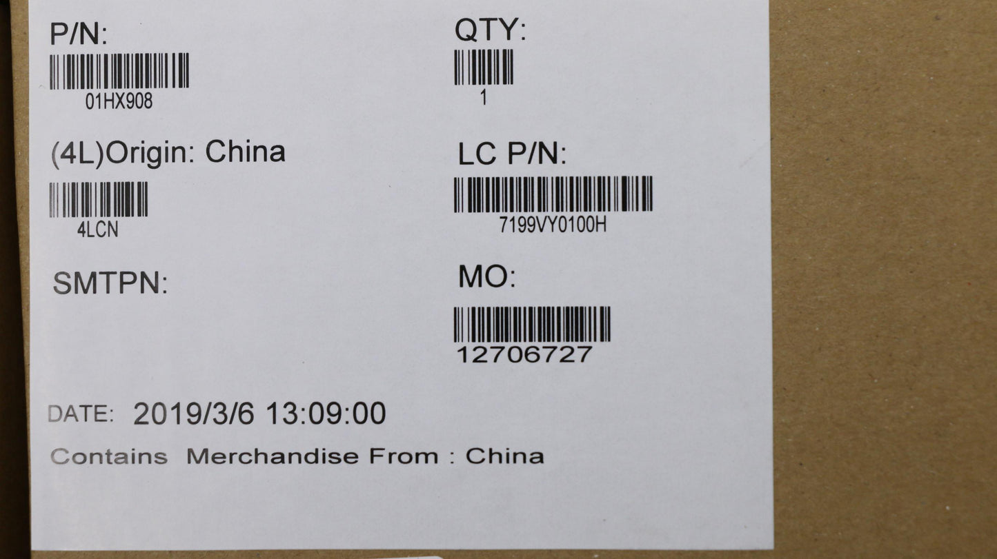 Lenovo Mb Nok,I5-8265U,16Gb,Na,Yt,Ftp - 01HX908