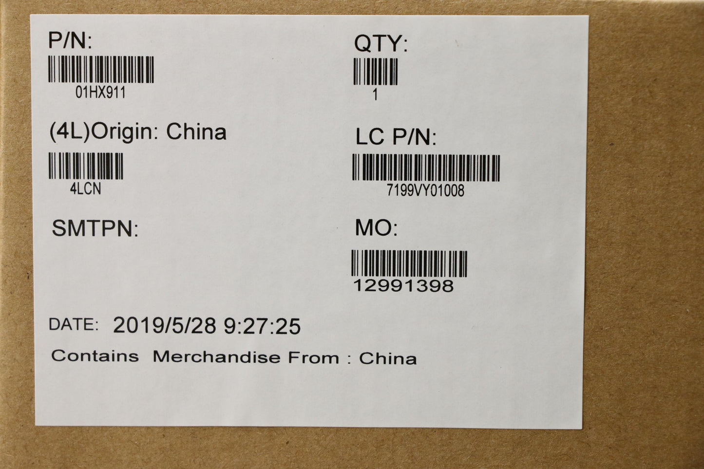 Lenovo Mb Win,I7-8565U,8Gb,Na,Yt,Ftpm - 01HX911