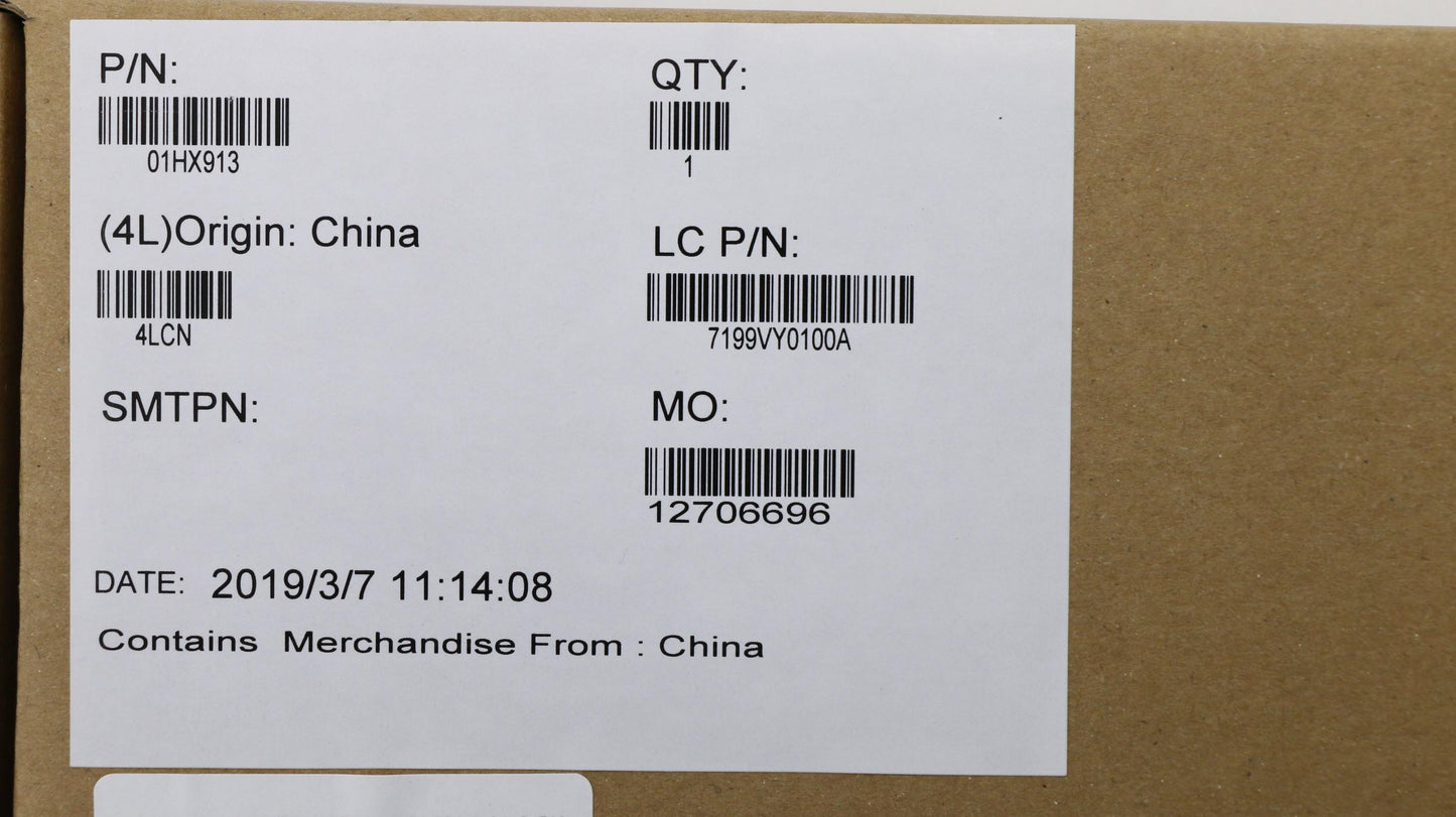 Lenovo Mb Nok,I7-8565U,8Gb,Na,Yt,Dtpm - 01HX913