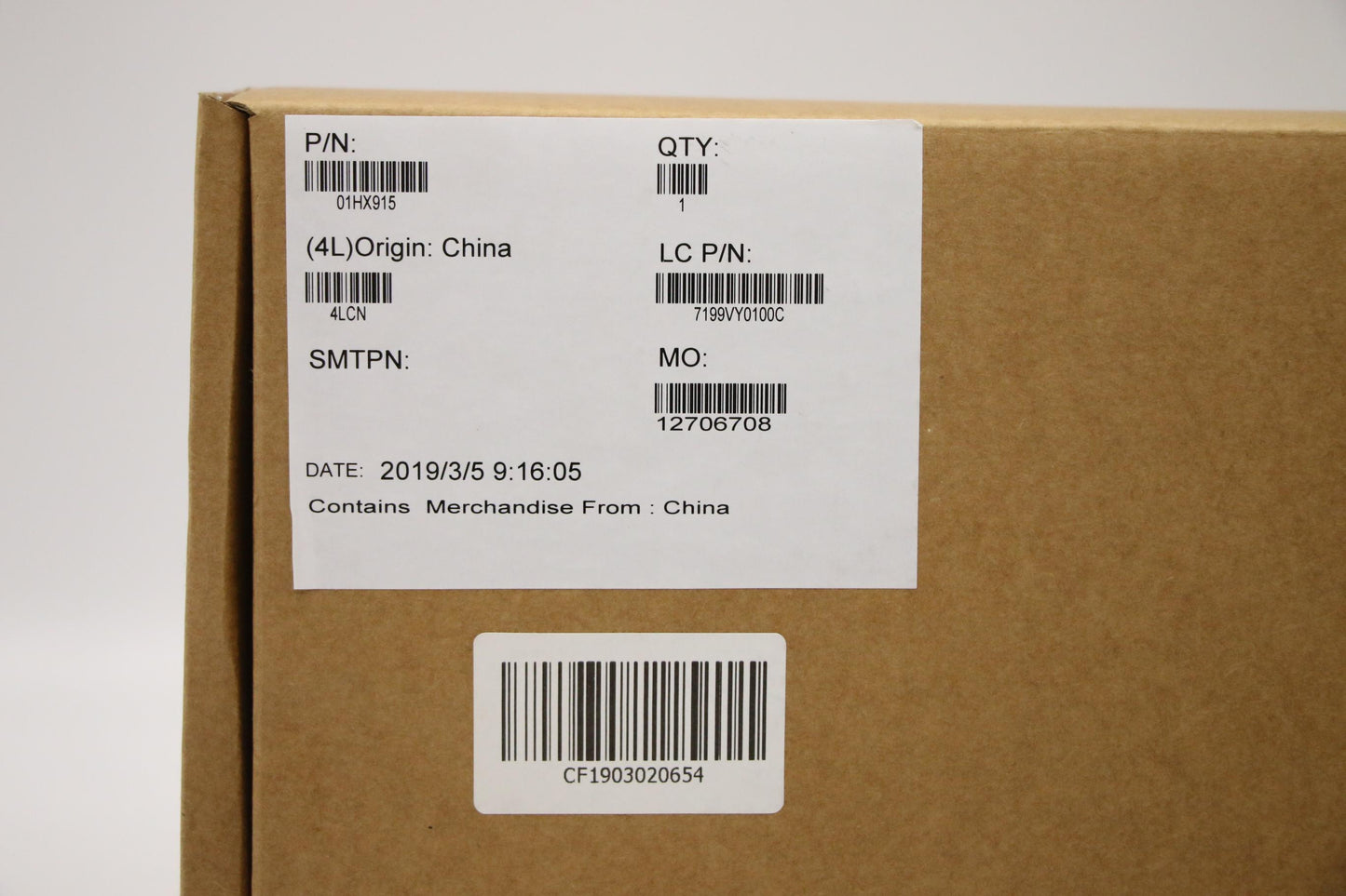 Lenovo Mb Nok,I7-8565U,8Gb,Na,N-Tpm - 01HX915
