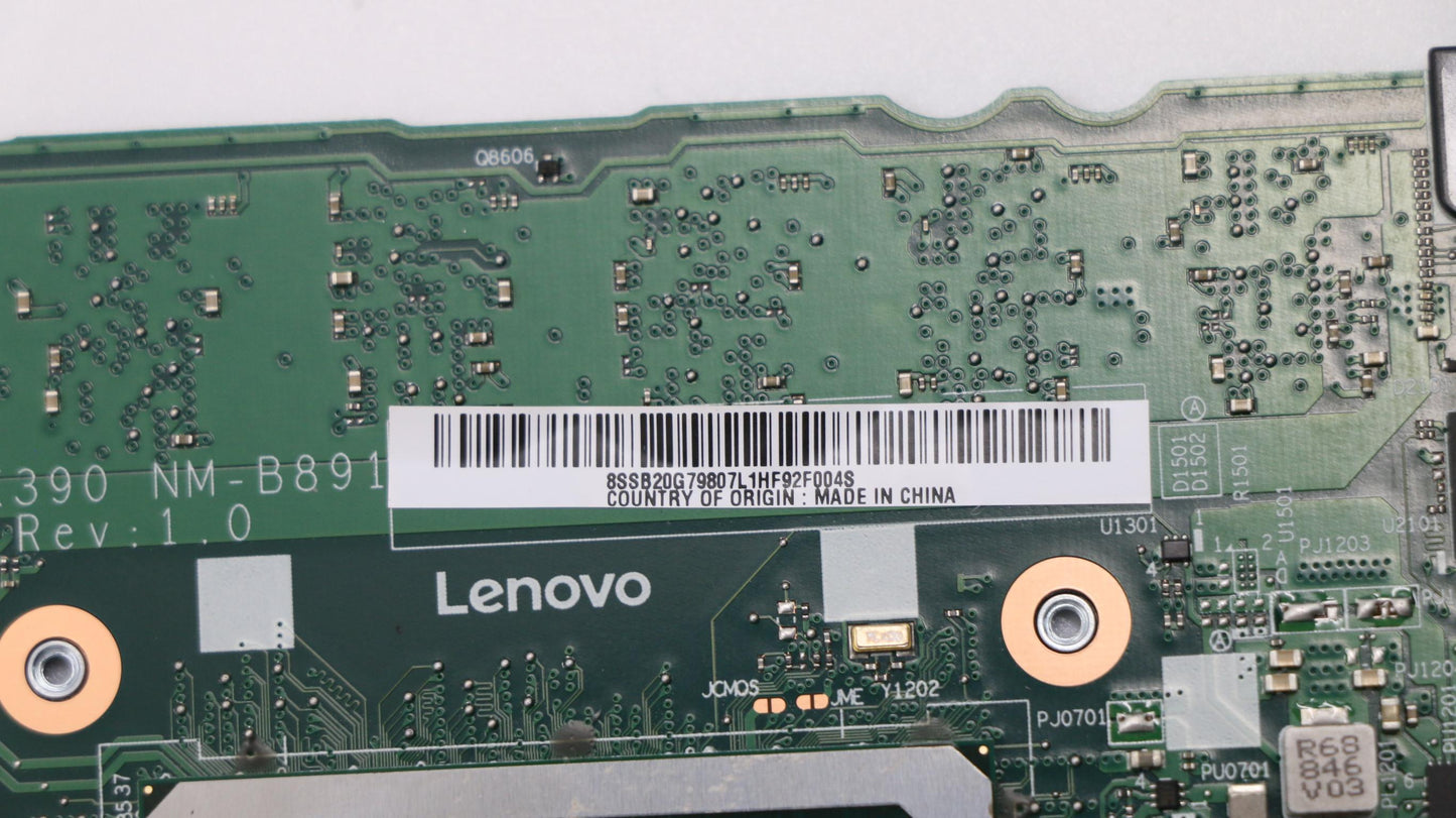 Lenovo (01HX916) Motherboard i7-8565U, 16GB RAM, TPM 2.0, Windows DPK