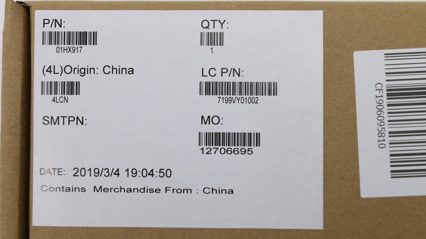 Lenovo Mb Win,I7-8565U,16Gb,Na,Yt,Ftp - 01HX917