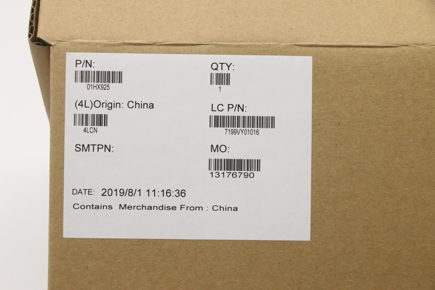 Lenovo Mb Nok,I5-8365U,8Gb,Ya,Yt,Dt2. - 01HX925