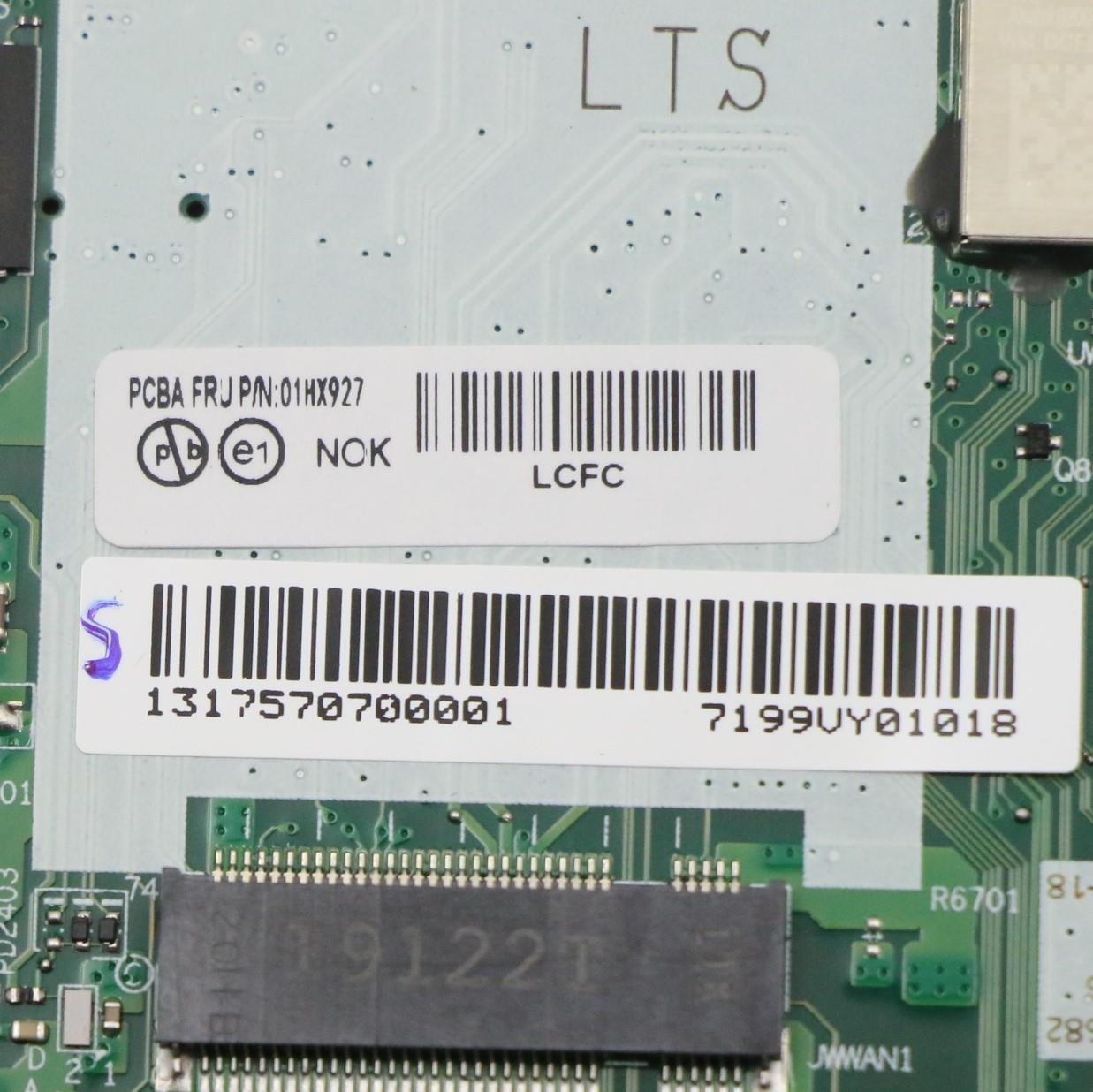 Lenovo Mb Nok,I5-8365U,8Gb,Ya,N-Tpm - 01HX927