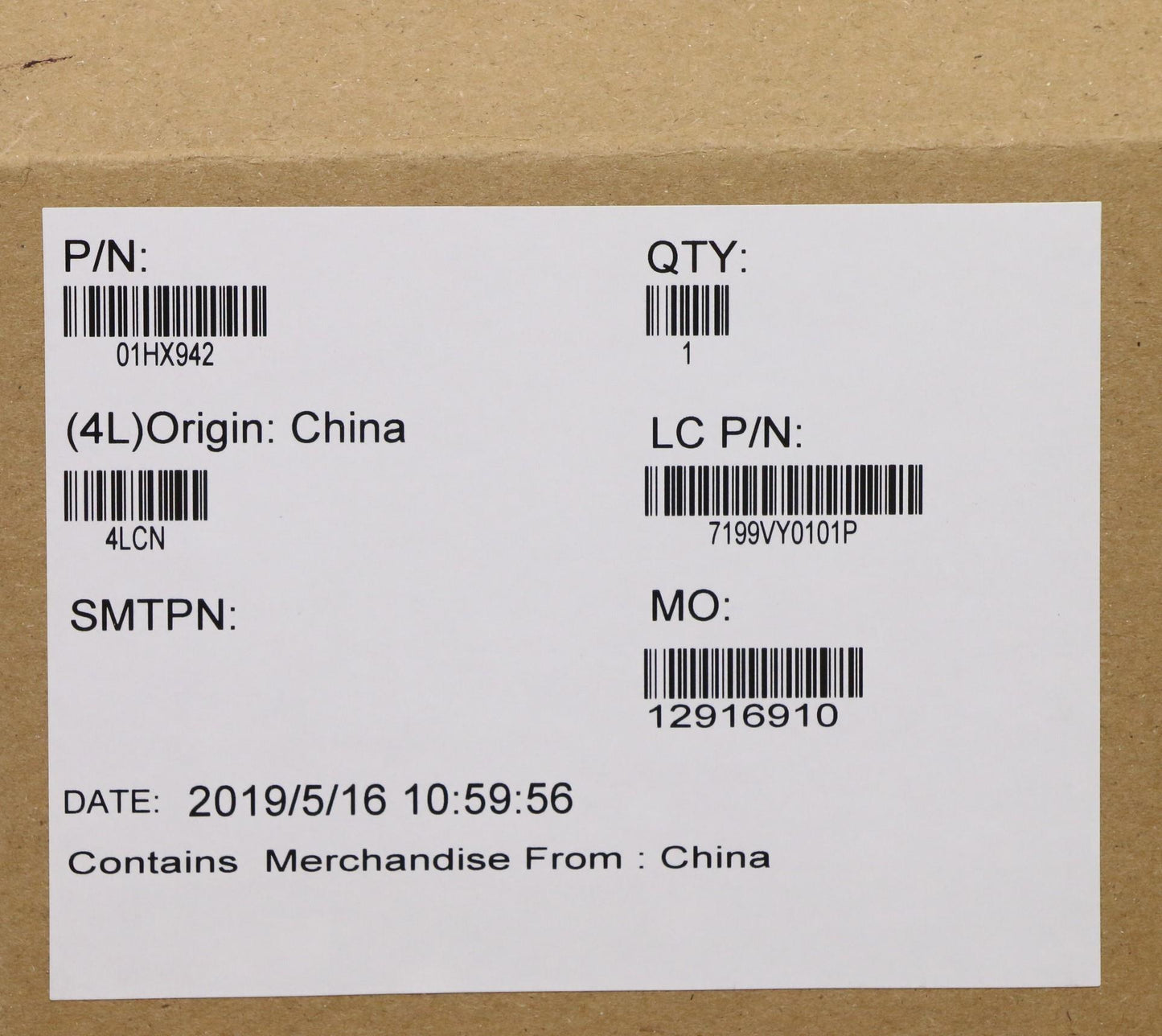 Lenovo Mb Win,I7-8665U,8Gb,Ya,N-Tpm - 01HX942