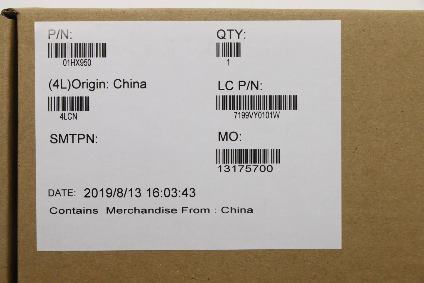 Lenovo Mb Nok,I7-8665U,16Gb,Ya,Yt,Ft2 - 01HX950