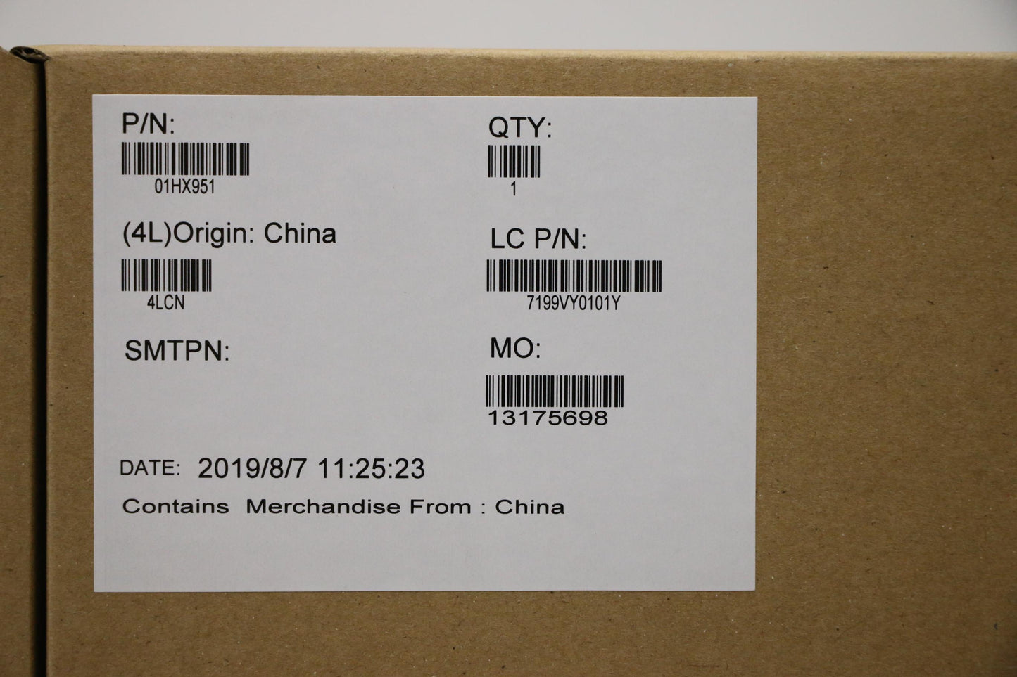 Lenovo Mb Nok,I7-8665U,16Gb,Ya,N-Tpm - 01HX951
