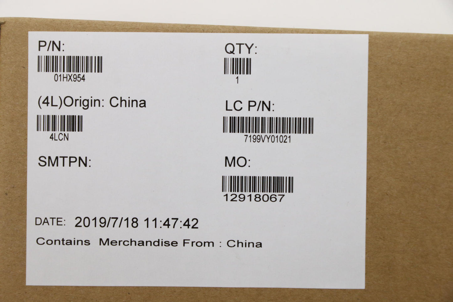 Lenovo Mb Win,I7-8665U,32Gb,Ya,N-Tpm - 01HX954