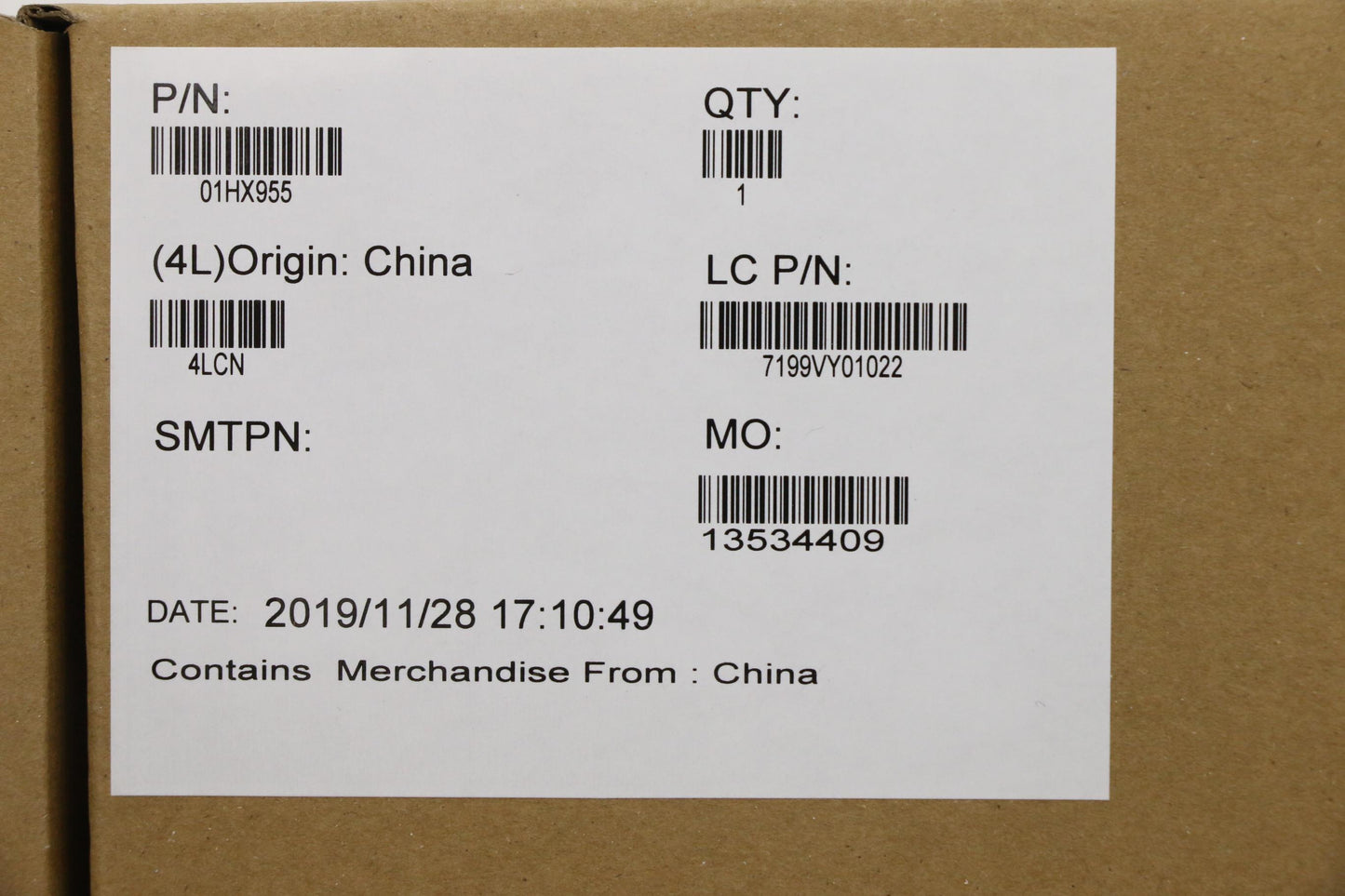 Lenovo Mb Nok,I7-8665U,32Gb,Ya,Yt,Dt2 - 01HX955