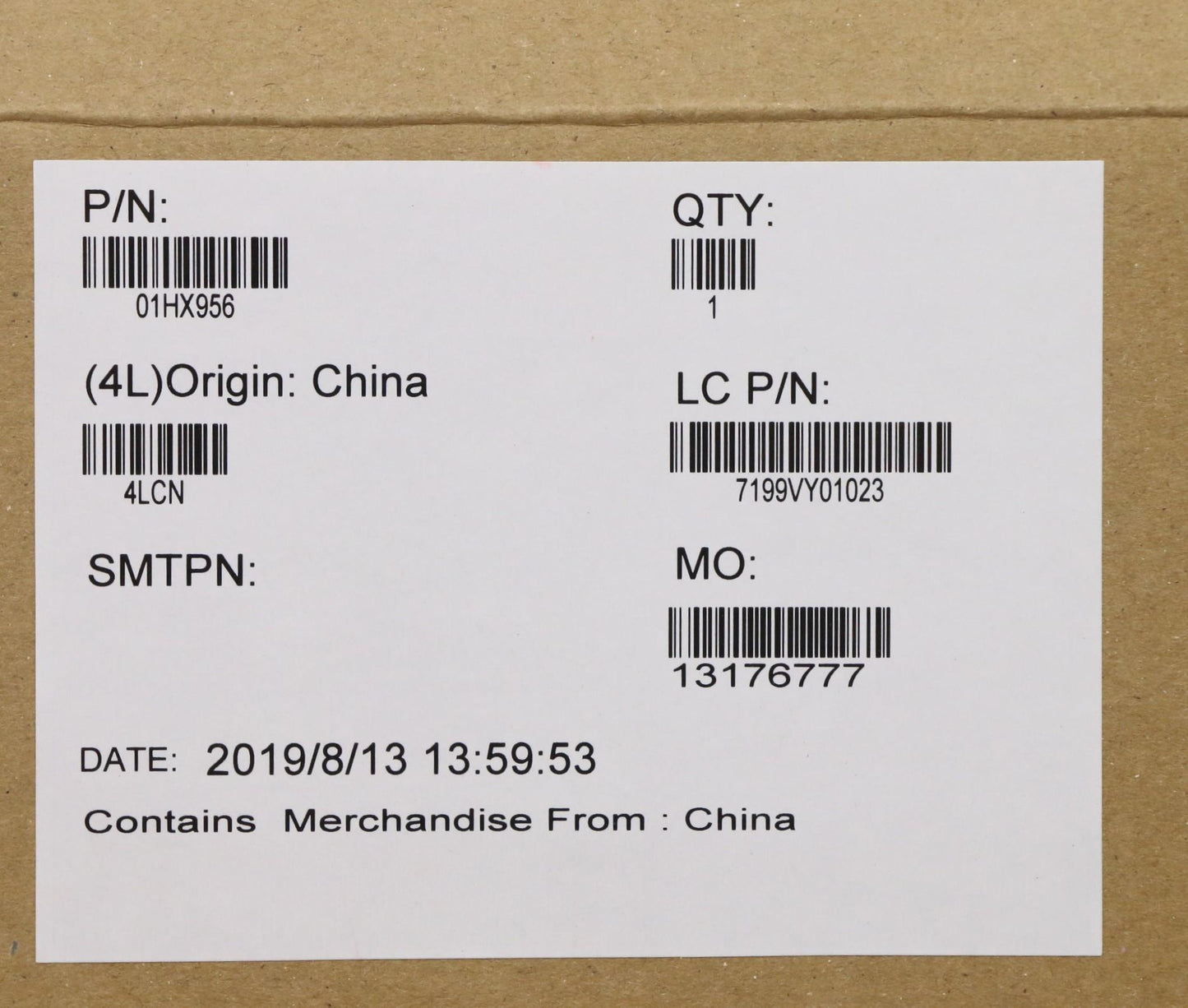 Lenovo Mb Nok,I7-8665U,32Gb,Ya,Yt,Ft2 - 01HX956