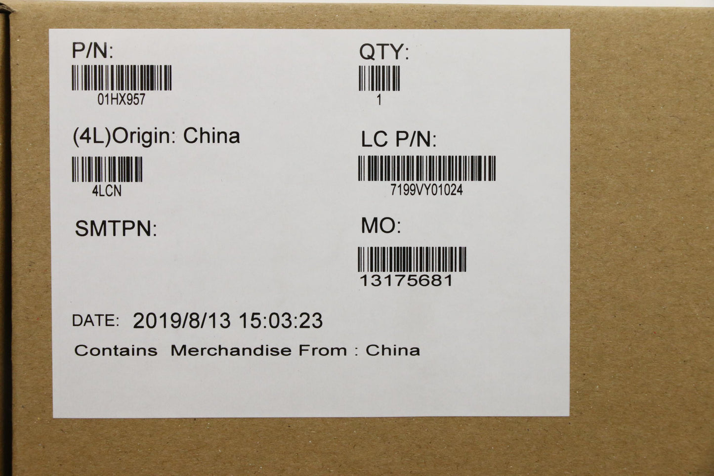 Lenovo Mb Nok,I7-8665U,32Gb,Ya,N-Tpm - 01HX957