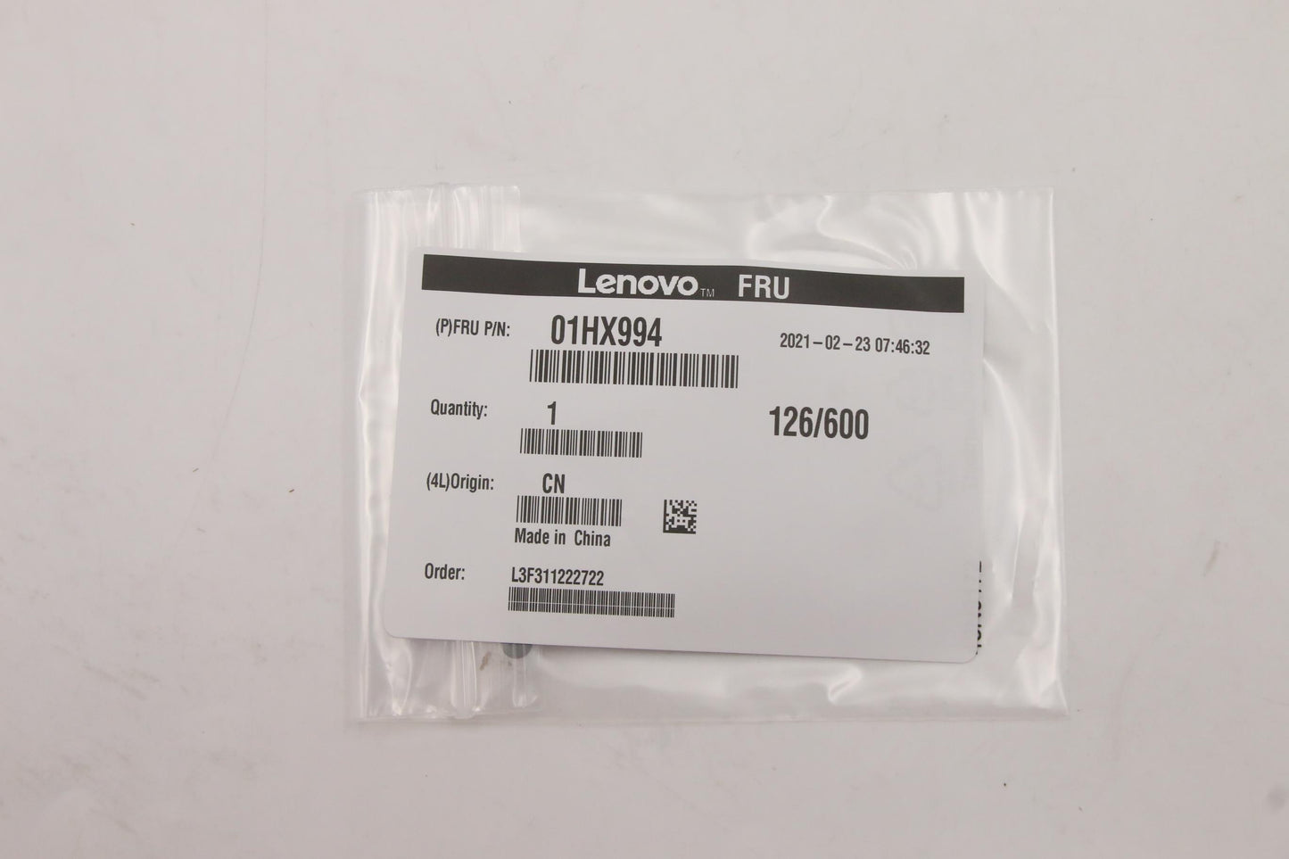Lenovo Lcd Rgb Lens Blk Nec - 01HX994