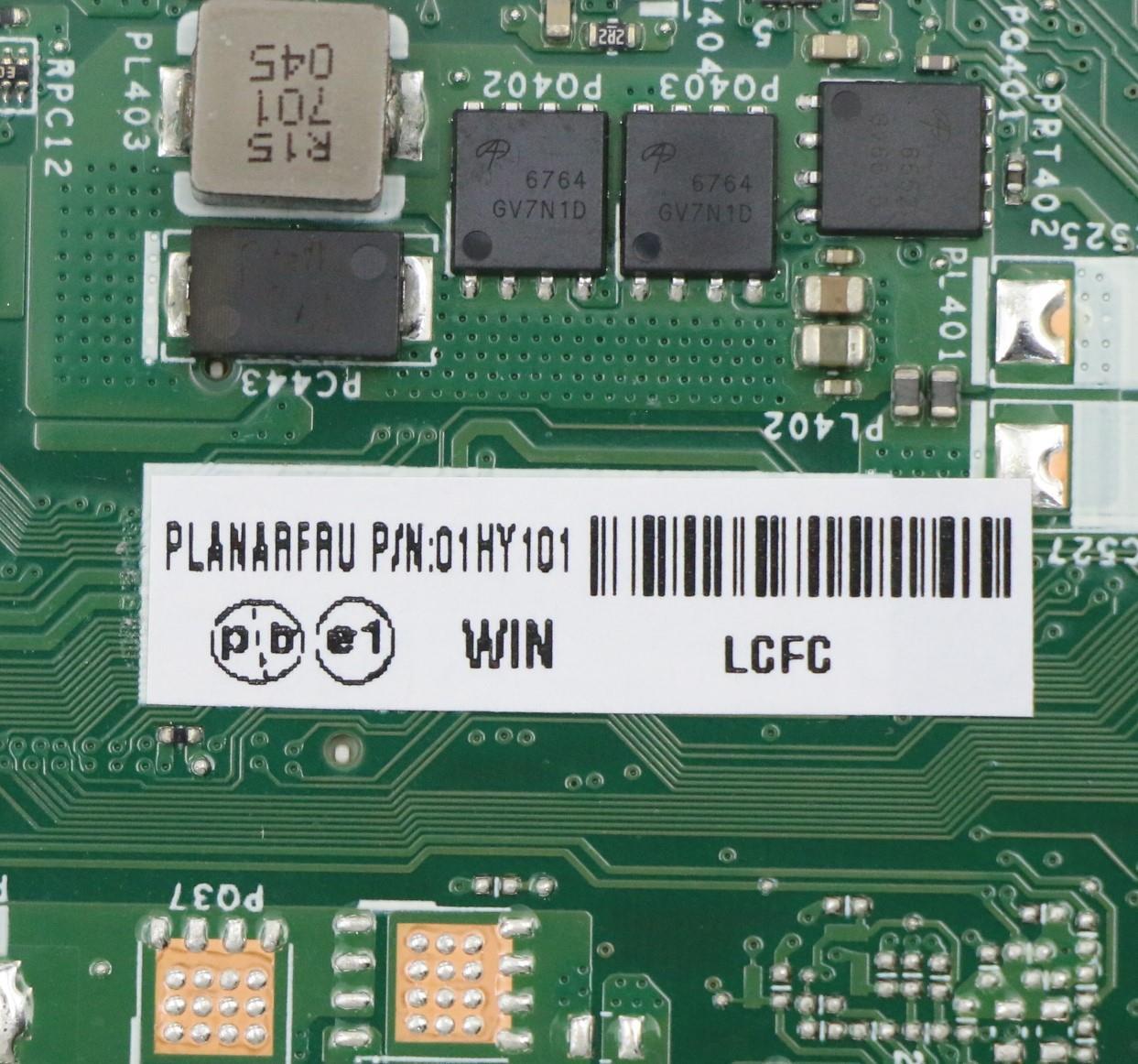 Lenovo Mb I57300U Win Yamt Ytpm - 01HY101