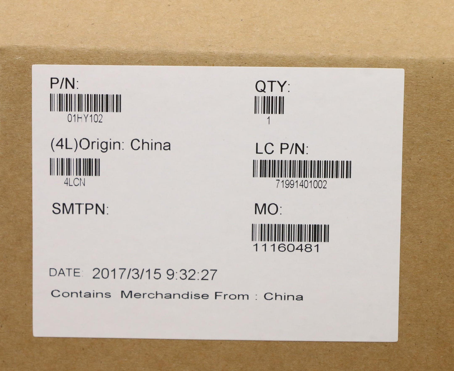 Lenovo Mb I57300U Win Yamt Ntpm - 01HY102