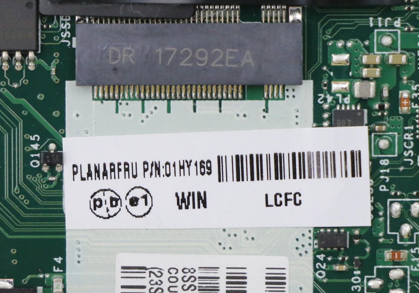 Lenovo Mb I7-7500U 8G Win Ytpm Namt - 01HY169
