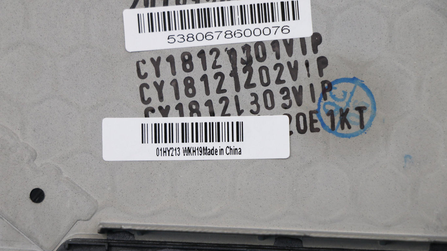 Lenovo Logic Upper W/Fp Black - 01HY213