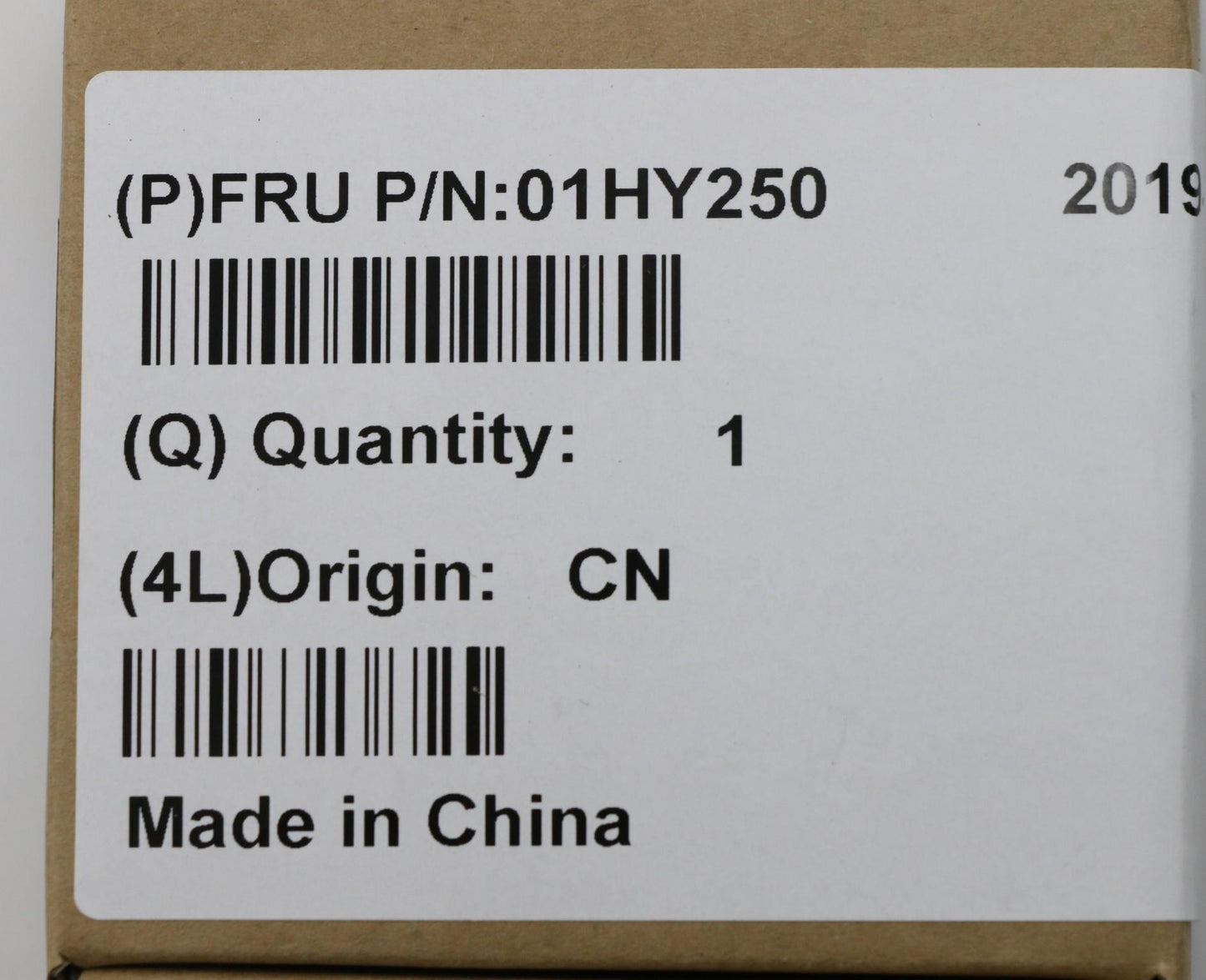 Lenovo Active Dummy Cap Black - 01HY250