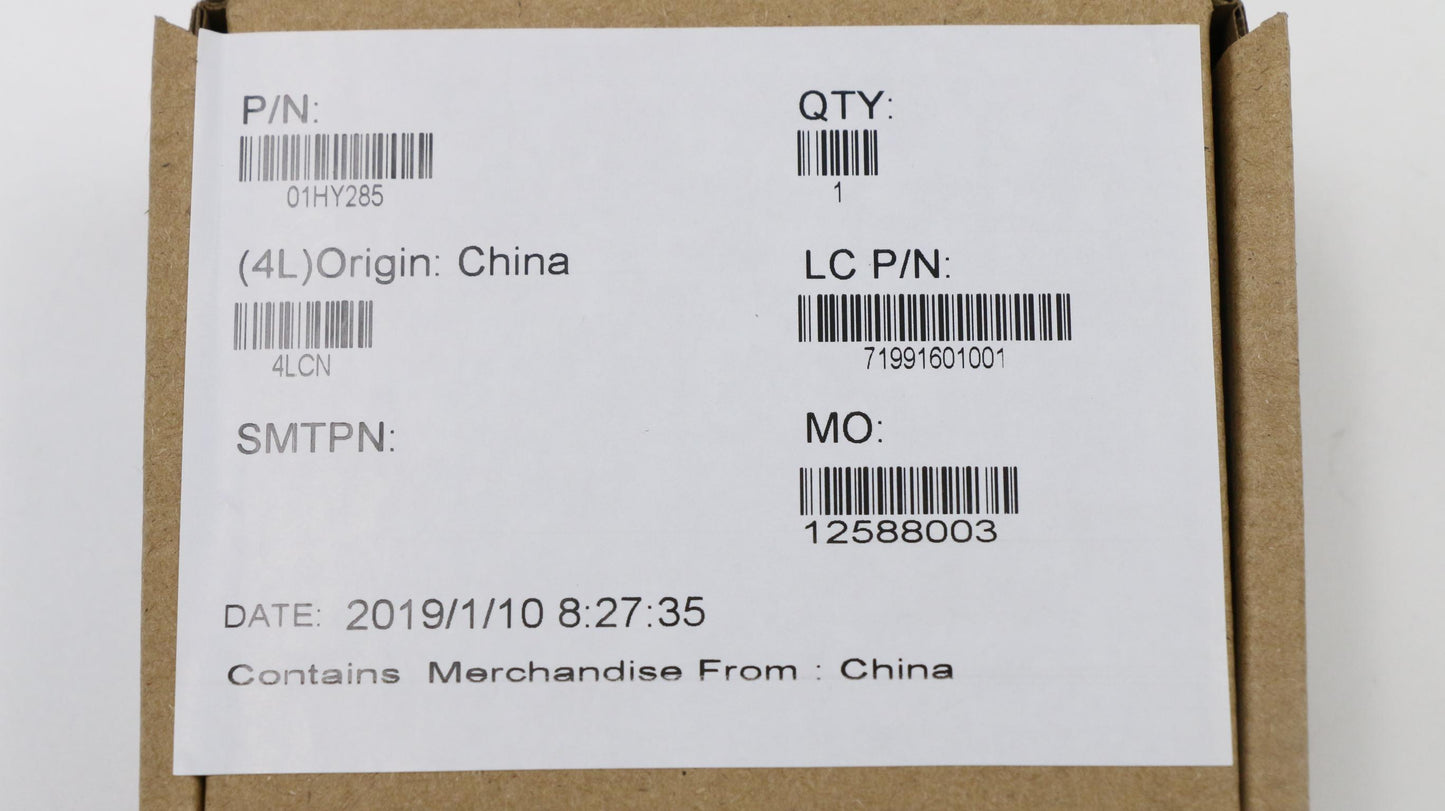 Lenovo D Cover Sim Cover - 01HY285