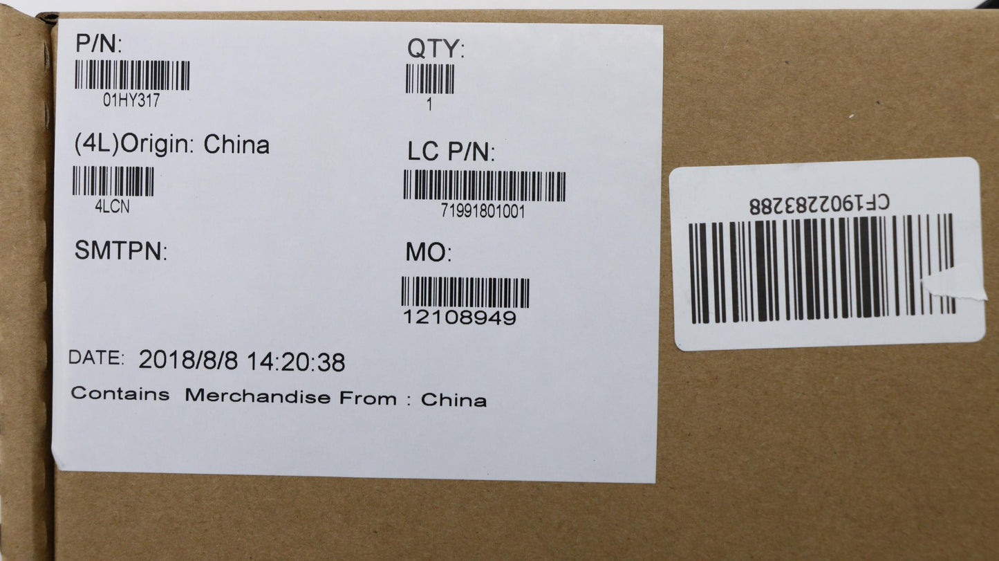Lenovo Lr3 M.2Adapter And Bracket Asm - 01HY317