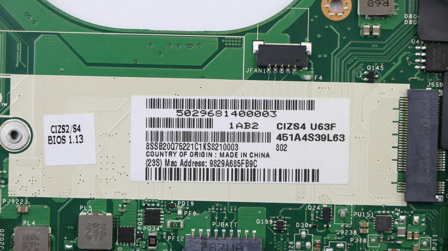 Lenovo Mb I5-7300U 8G Vpro Win Ntpm N - 01HY349