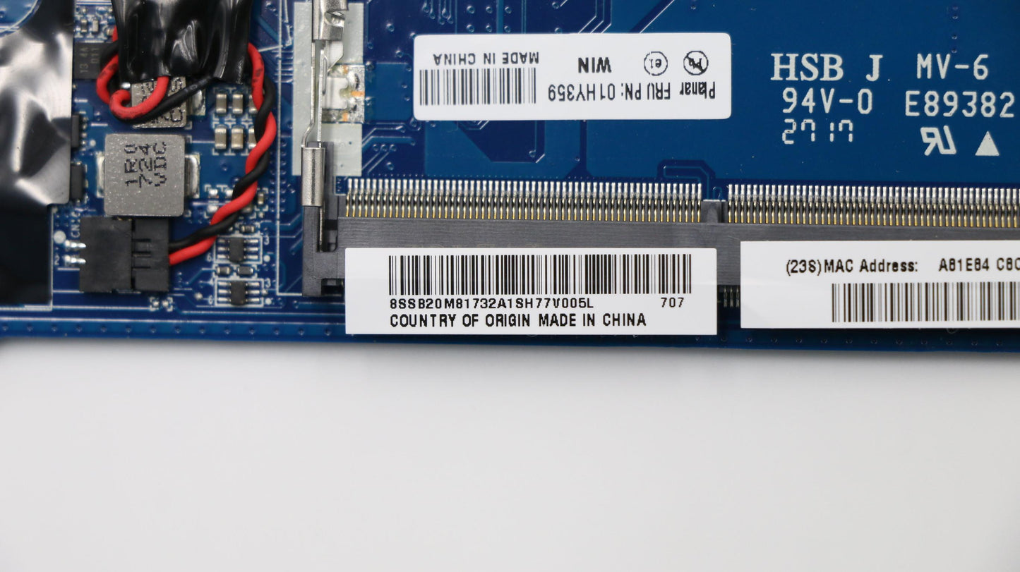 Lenovo Systemboard - 01HY359