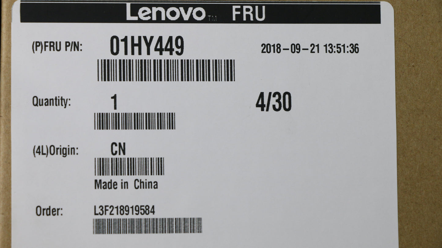 Lenovo Lgd 15Fhd Ips Ag250Nit - 01HY449